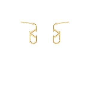 Inintial Stud Earrings